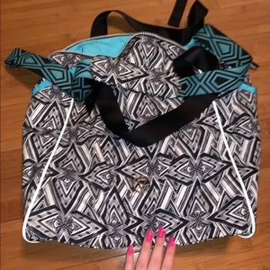 athleta duffle bag